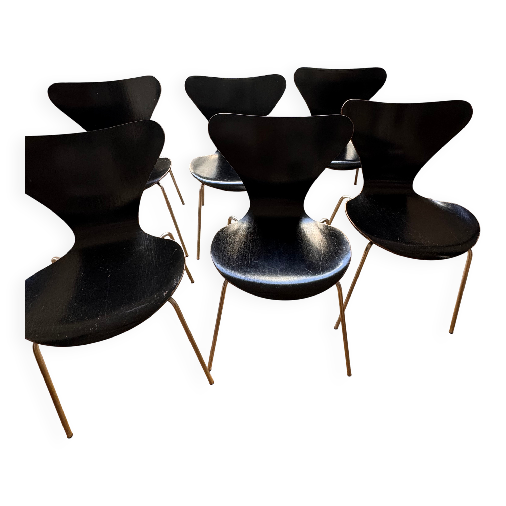 6 Ant Chair, Danish designer Fritz Hansen, 1968