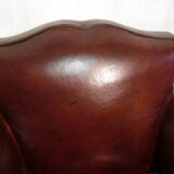 Folder moustache restored former club Chair