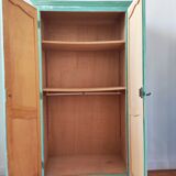 Patinated vintage Parisian wardrobe