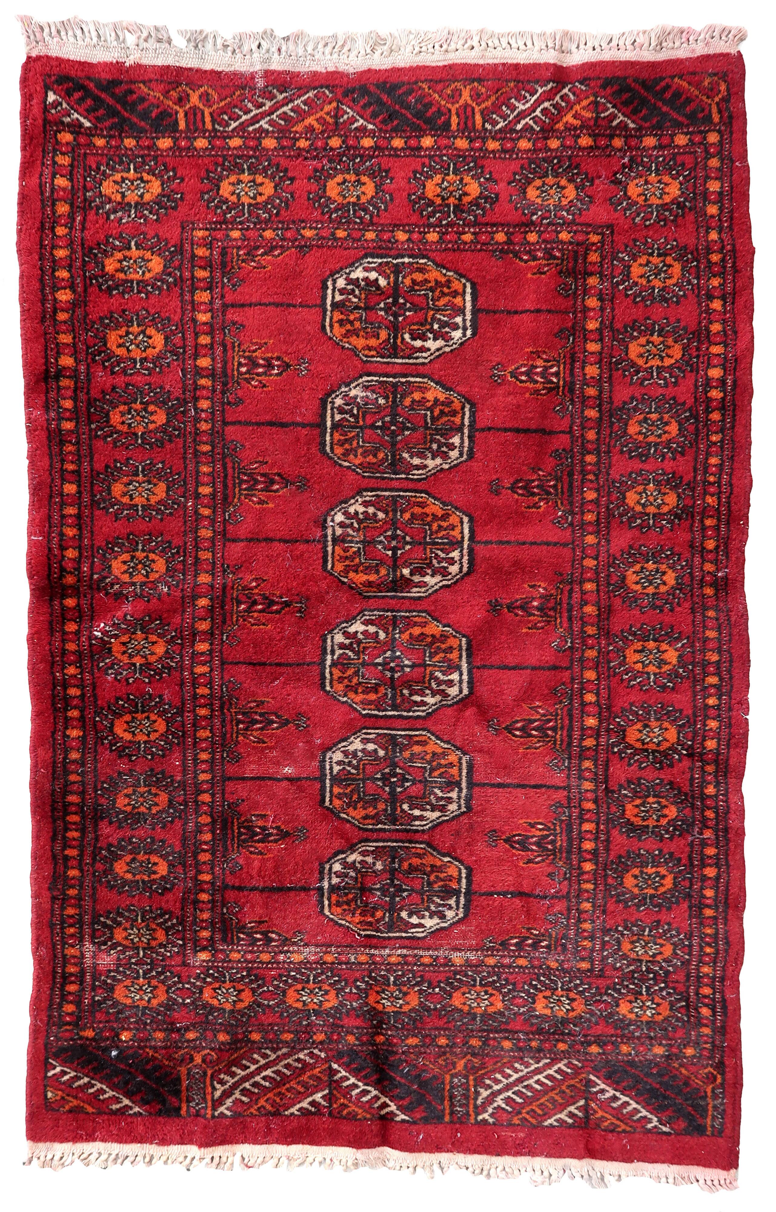 Tapis vintage fait main Lahore – 80 cm x 122 cm - 1C965
