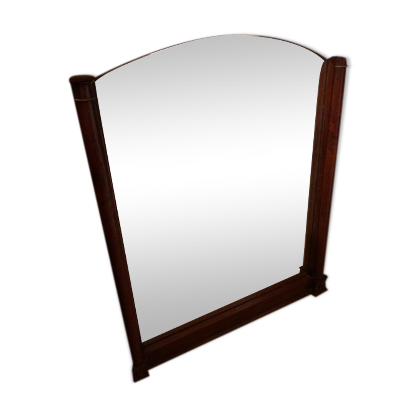 Mirror mahogany style Empire bronzes