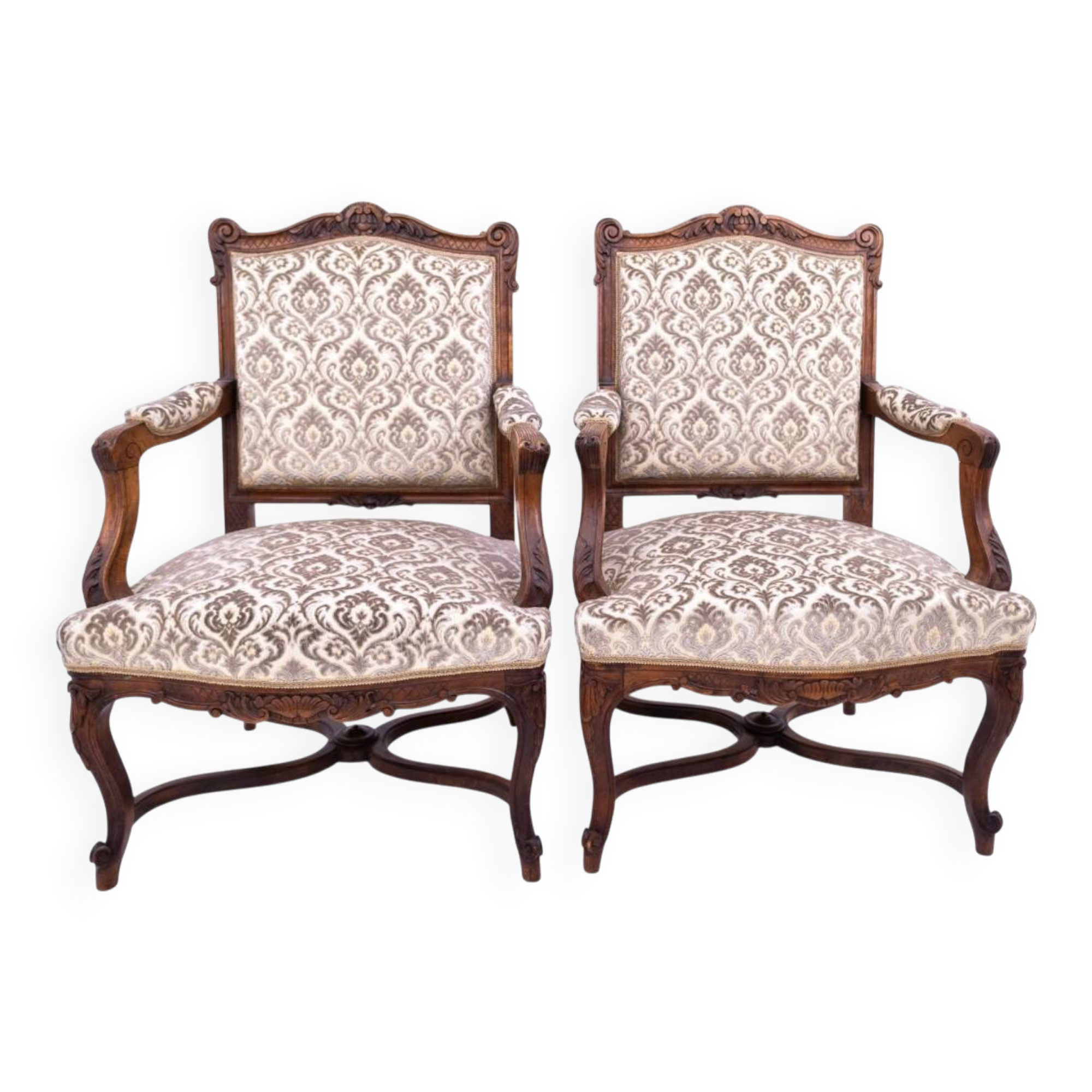 Paire de fauteuils, France, vers 1900