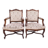 Paire de fauteuils, France, vers 1900
