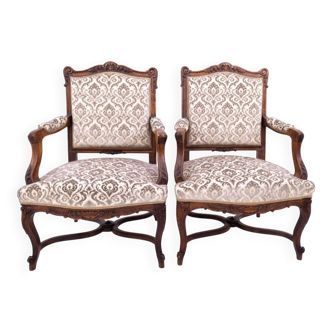 Pair of armchairs, France, ca. 1900.