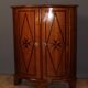 Louis XV corner cupboard with Maltese cross 18th century
