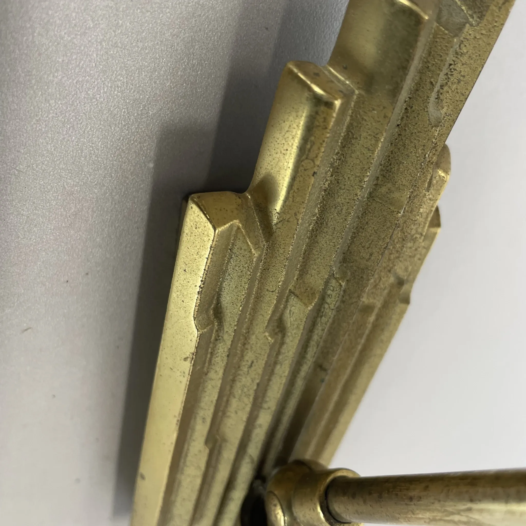 Rare Adjustable Theatre Wall Light in Brass in the Style of Stilnovo, Italy 1950s