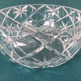 Silver crystal salad bowl (st louis)