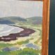 Original Swedish Oil on Panel – “Coastal Landscape” by Curt Rydell – Signed – Vintage & Framed – 33 × 40 cm (13" × 15.7")