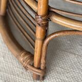 Fauteuil en rotin 1960