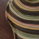 Vintage ceramic plate Hubert Bequet Quaregnon gold - No. 477