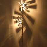 Floor lamp light 70s flowers