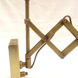 Brass Scissor Wall Lamp