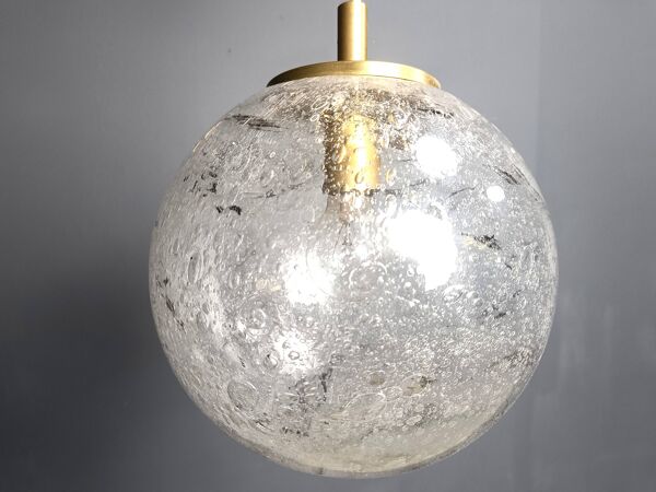 Suspension vintage globe par Doria Leuchten, 1960