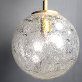 Vintage globe pendant light by Doria Leuchten, 1960s