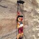 Marionnette Pinocchio en bois peint