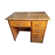 Wooden children's desk around the 60s-70s