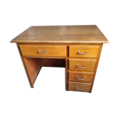 Bureau enfant en bois vers les années 60-70