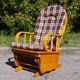 Rocking chair in pine, 1970s
