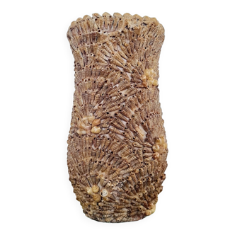 Antique shell vase