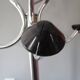 80s chrome metal coat rack