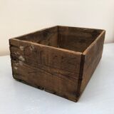 Old wooden box, industrial