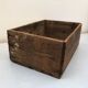 Old wooden box, industrial