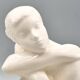 Ceramic Woman Figure, Jihokera Bechyně, 1960s Czechoslovakia