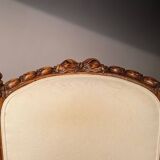 Pair of neoclassical style bergère armchairs