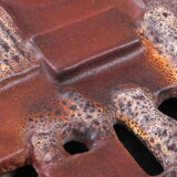 Large German ceramic wall lamp Brakelmann & Becker, 1960s