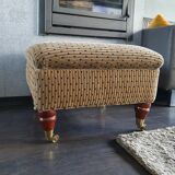 Vintage ottoman from the seventies