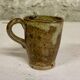 Set of 6 handcrafted stoneware cups – brown glaze