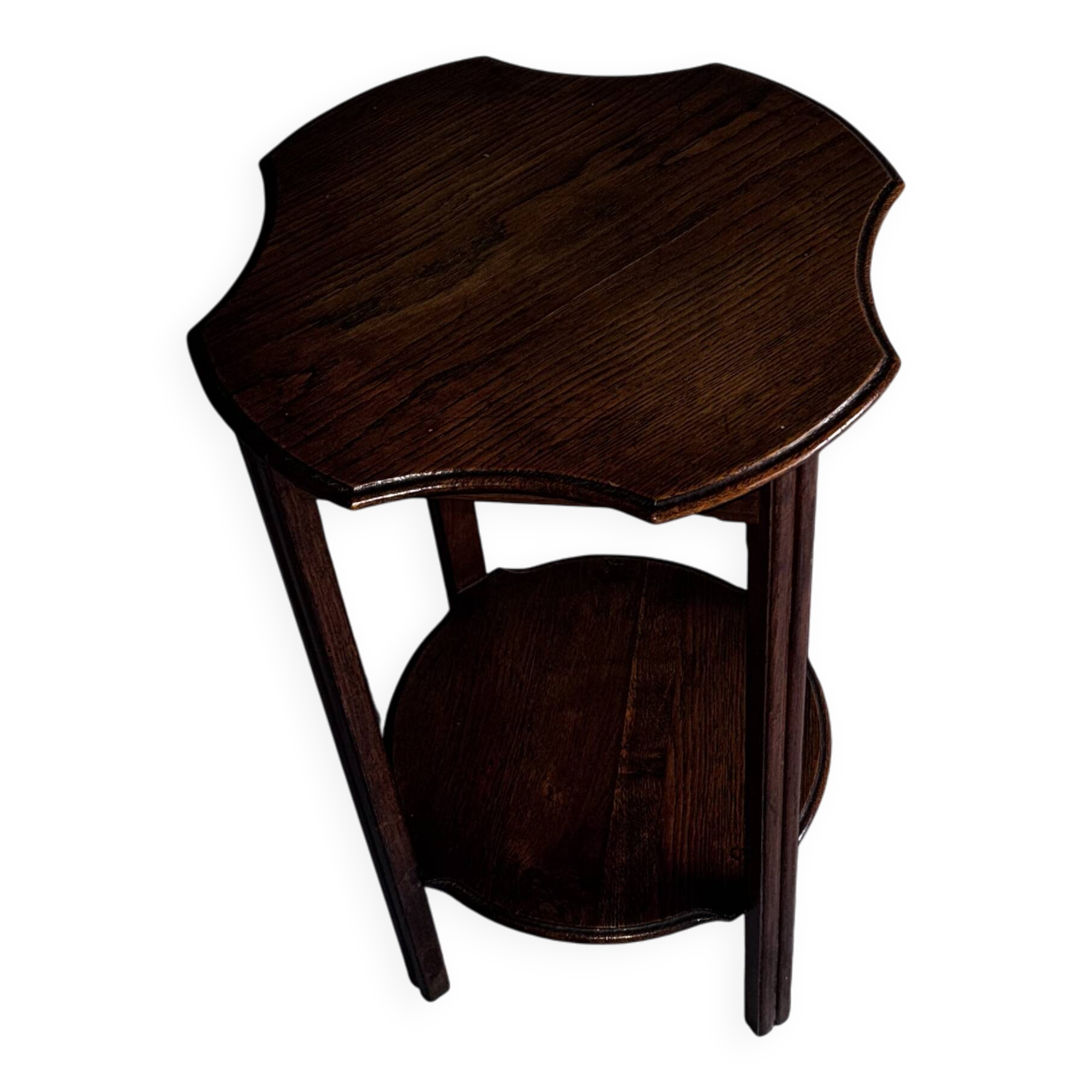 Small wooden side table