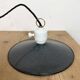 Industrial Blue Enamel Ceiling Light, 1950s