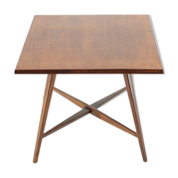 Table basse en chêne des années 1960, Tchécoslovaquie