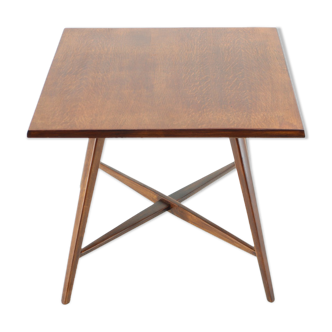 Table basse en chêne des années 1960, Tchécoslovaquie