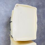 Pair of bedside tables Louis XV style white