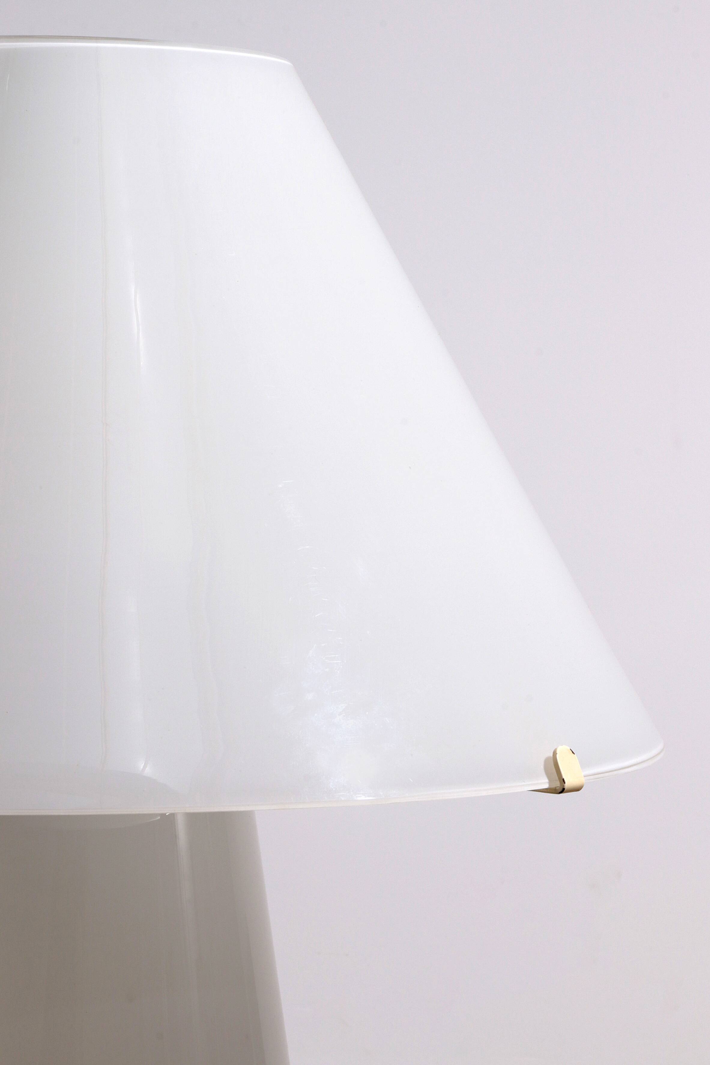 Rare Large Vetri Murano Mushroom Table Lamps, 1970s