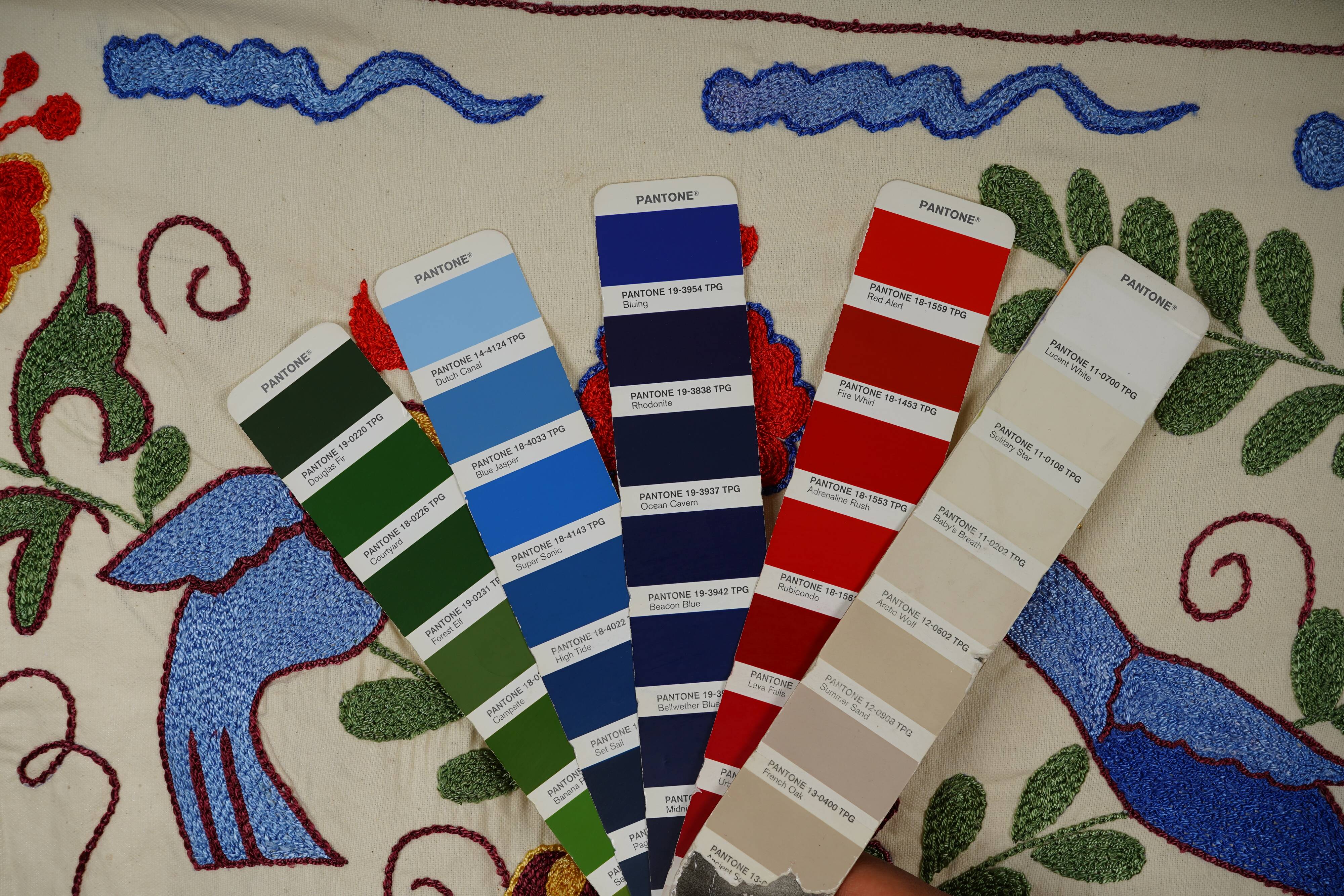 Hand-knotted rug, vintage Turkish rug 44x96 cm