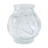 Glass vase tutti frutti