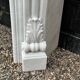 Louis XV style fireplace in Carrara marble circa 1980