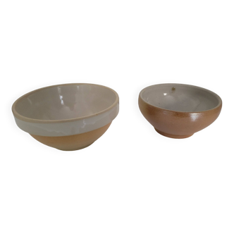 Terracotta salad bowls