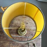 Vintage brass living room lamp