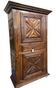 Louis XIII oak wardrobe, diamond points, 17th century