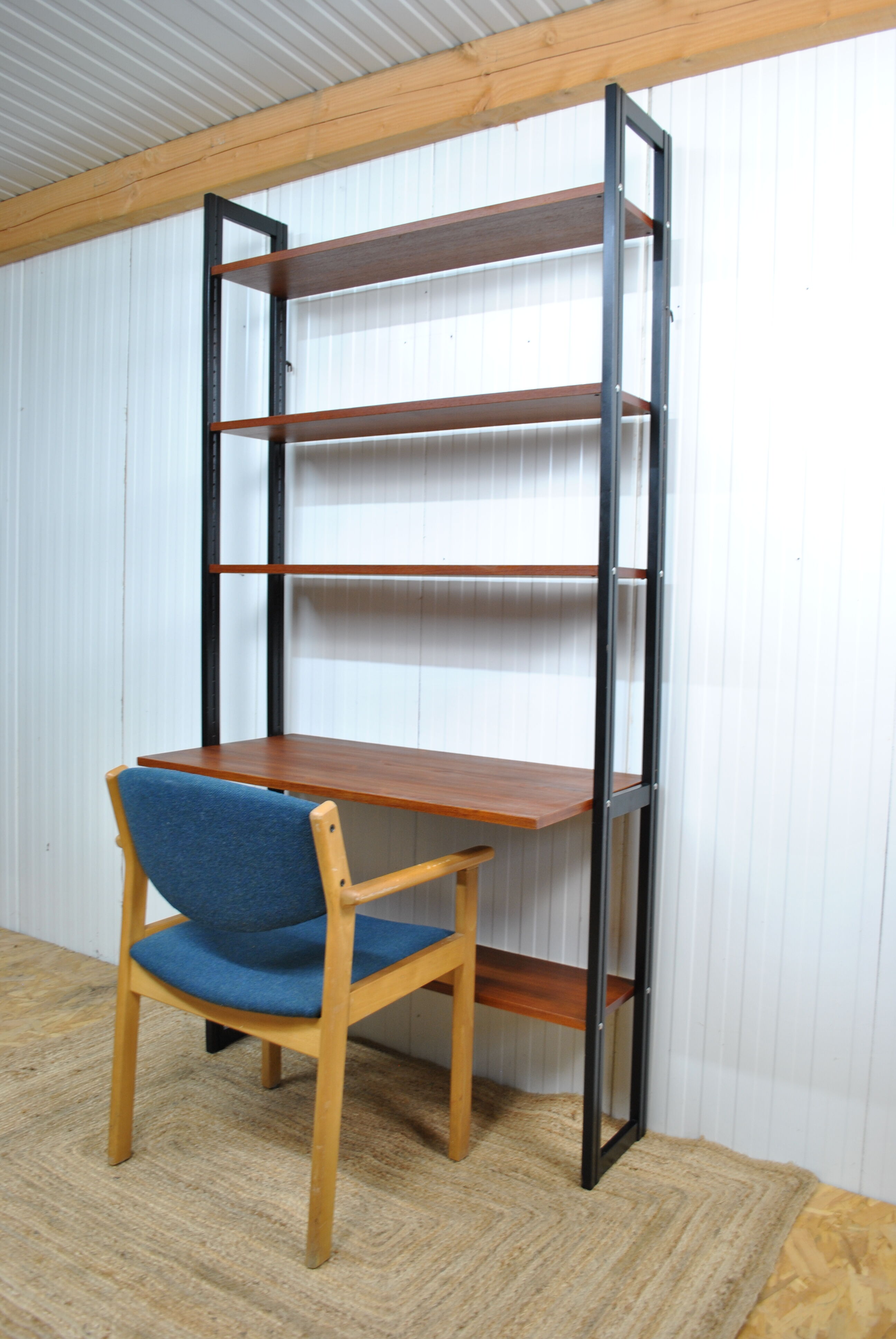 Olli Borg bookcase shelf for Asko 1970