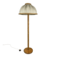 1970s rattan floor lamp