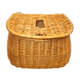 Former fisherman vintage wicker basket