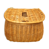 Former fisherman vintage wicker basket