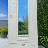 White art deco Parisian wardrobe