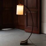 Art Deco arched floor lamp