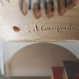 Ceramic lamp by J.C Courjault